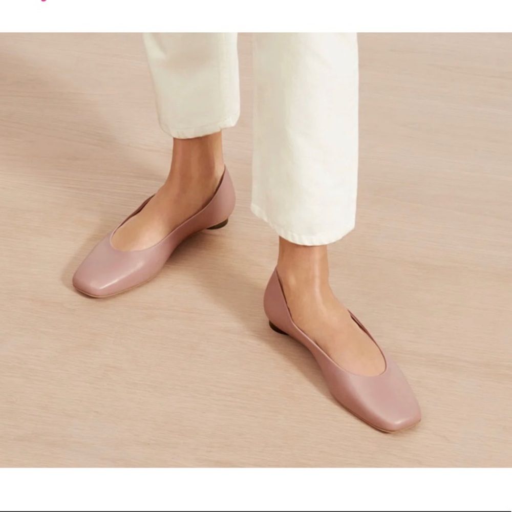 Everlane Italian Leather Flat